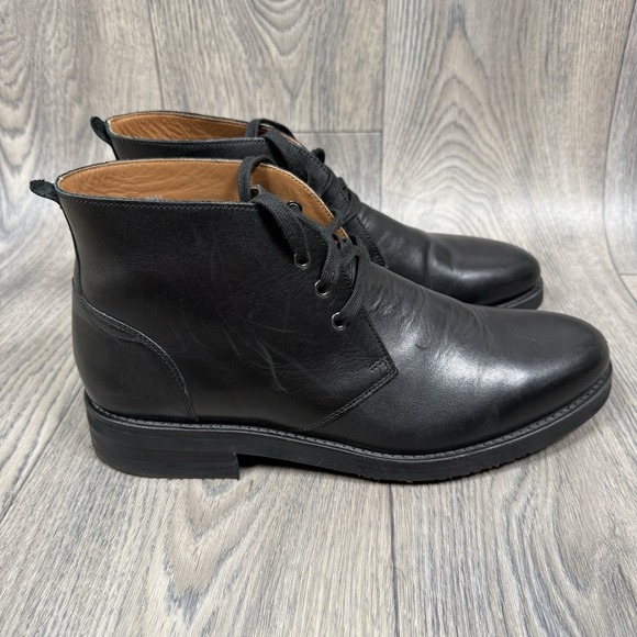 Allen Edmonds Men\'s Black Donovan Chukka Boot Size 10 D main image 4